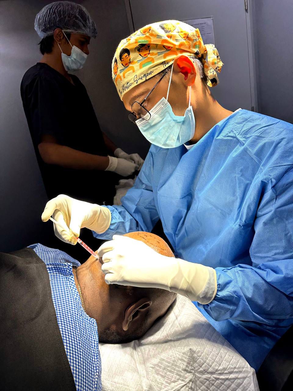 Doctor Performing Surgery