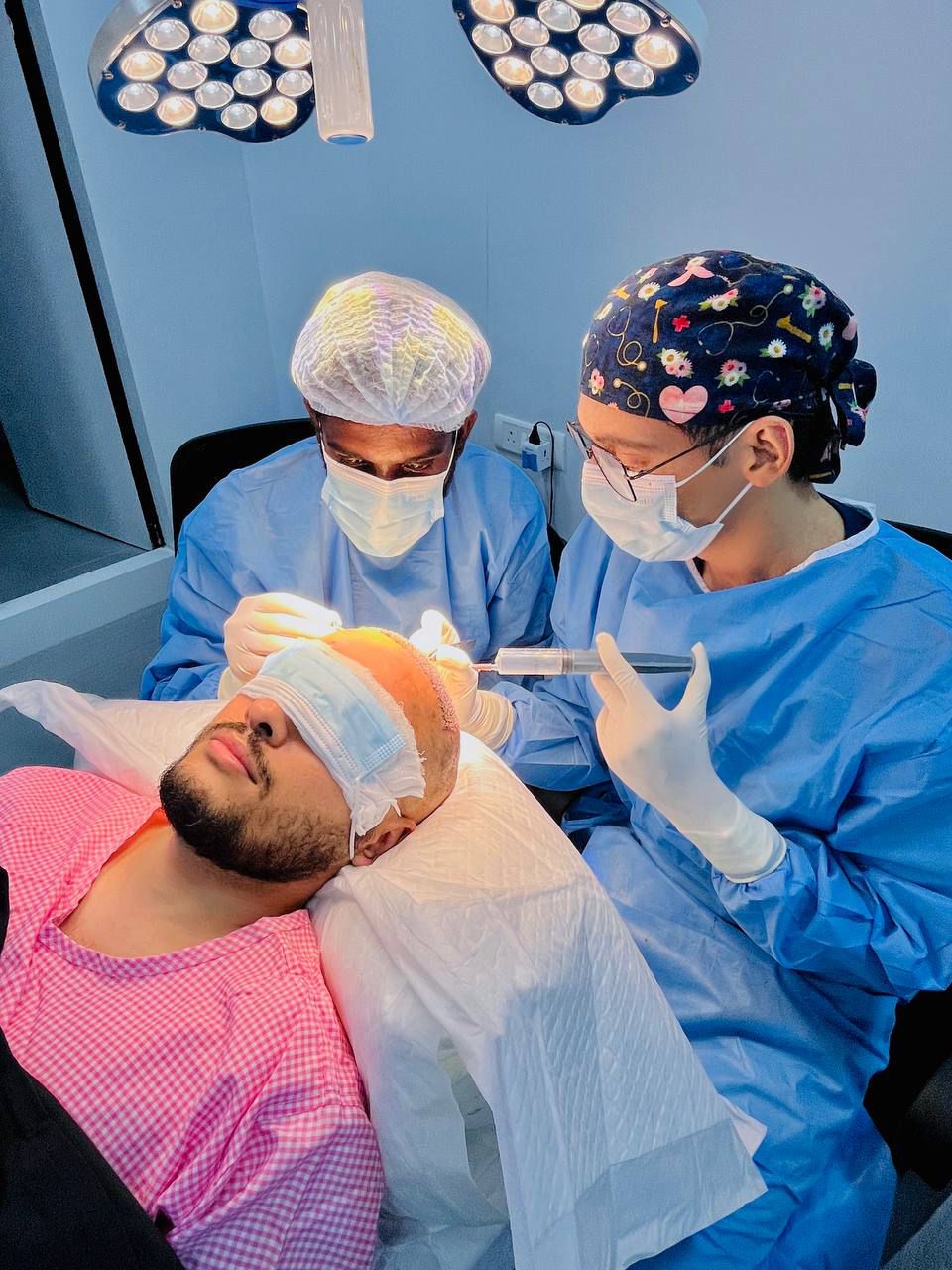Doctor Performing Surgery